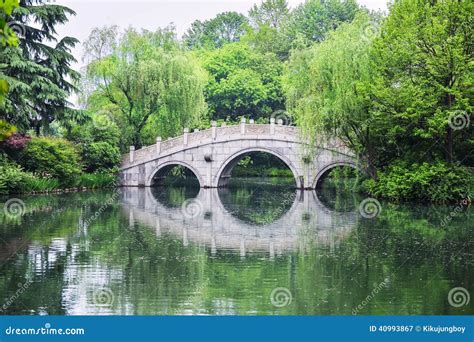 canaux pont de pierre chine